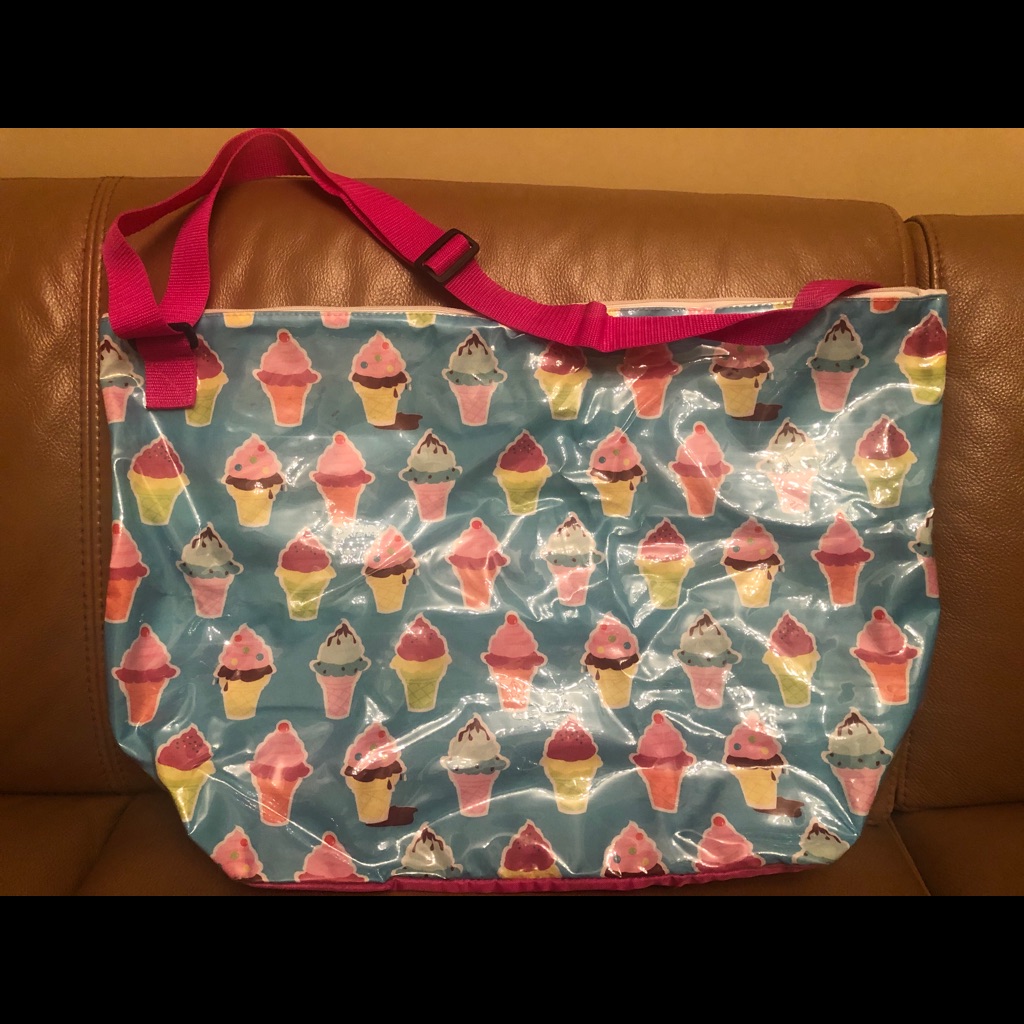 Iscream “Ice Cream Cones” Turquiose Weekender Bag